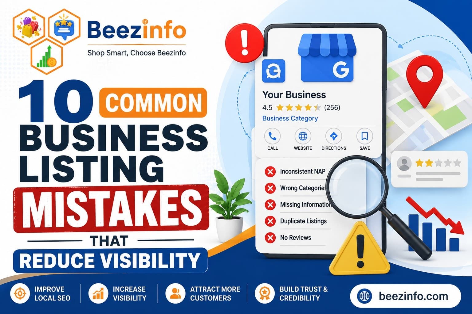 10 Common Business Listing Mistakes That Reduce Visibility