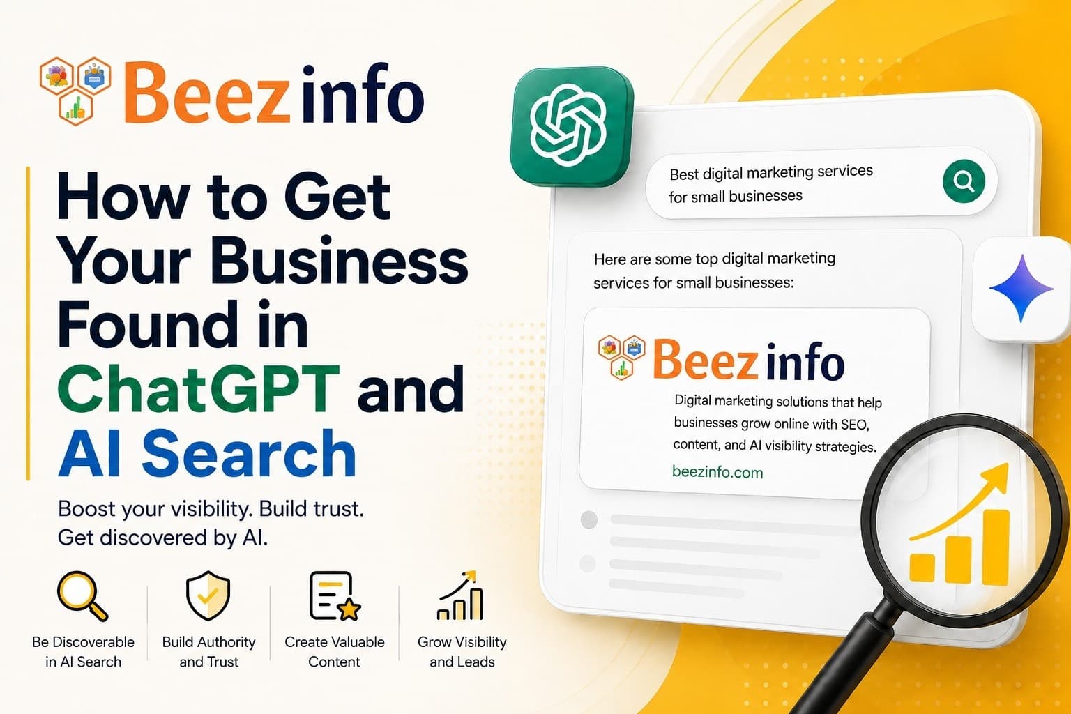 How to Get Your Business Found in ChatGPT and AI Search