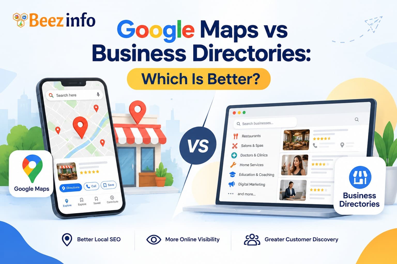 Google Maps vs Business Directories: Which Is Better